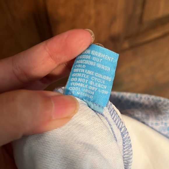 J. McLaughlin Lexi Snake Print Skinny Jeans Light Blue Size 6 | Summer Slim Fit - Picture 10 of 10